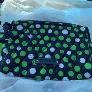 Vera Bradley Small Cosmetic in Lucky Dots